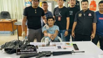 Пойман: наркобарон вооружен и опасен в Тханг Сонг Свупе