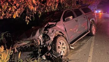 Полицейский убит в Кампхенг Пхете в результате инцидента с незаконным ввозом мигрантов