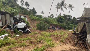 После схода оползня на острове Самуи ведутся поиски рабочих из Мьянмы