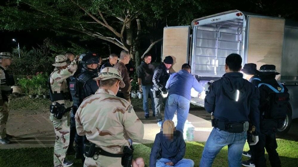 Рейнджеры перехватили 200 кг кристаллического метамфетамина из Лаоса на границе Лоэй