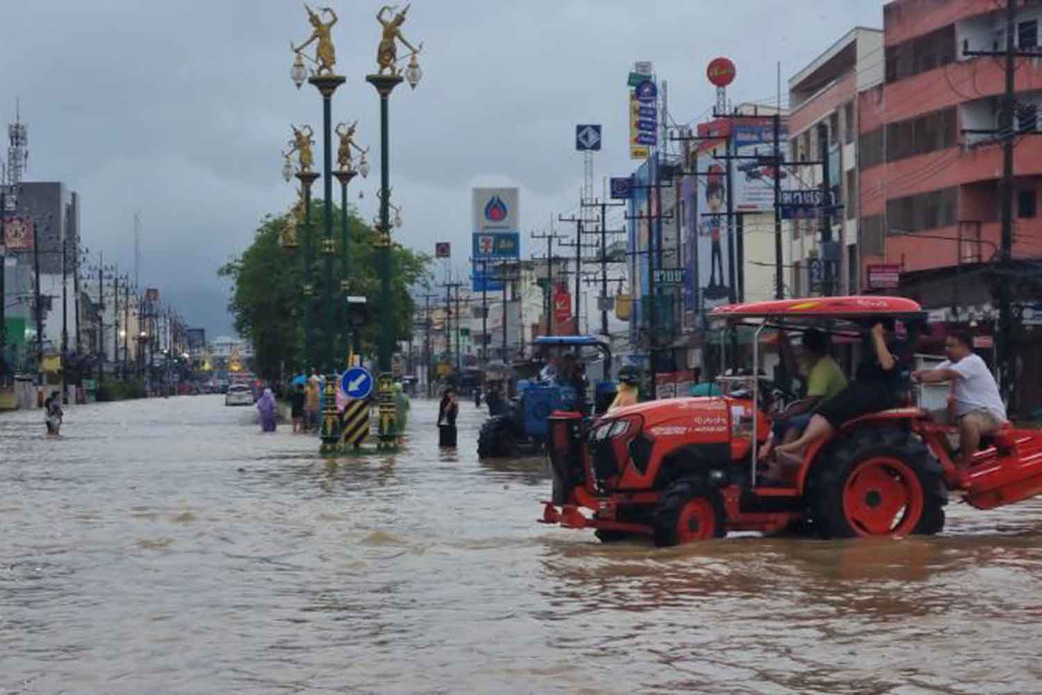 Тайское правительство столкнулось с проблемой борьбы с наводнениями