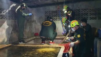 Ядовитый газ убил людей в резервуаре для ферментации рыбы