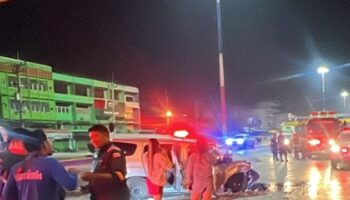 31-летний мужчина погиб в аварии Isuzu MU-X в Сакорн-Касеме