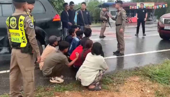 На юге Таиланда задержаны 10 нелегальных мигрантов, направлявшихся в Малайзию