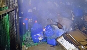 Пожар в бангкокском районе Минбури уничтожил склад и 8 автомобилей