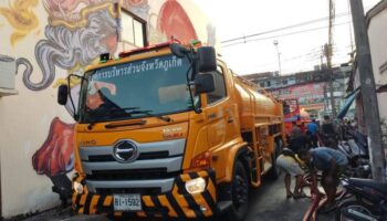 Пожар в жилой застройке произошел в Пхукет-Тауне