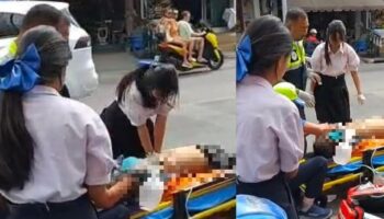 Школьница и спасатели вернули к жизни мужчину после остановки сердца