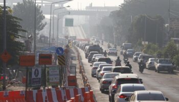 Эстакада закрыта для строительства Оранжевой линии