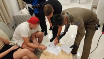 Граждане России и Таиланда арестованы на Пхукете по обвинению в мошенничестве с банковскими переводами