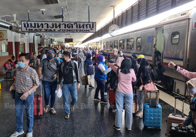 Железнодорожное сообщение Хатъяй-Сунгай-Колок на B35bn.