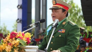 Мьянманскому военачальнику "здесь грозит арест’