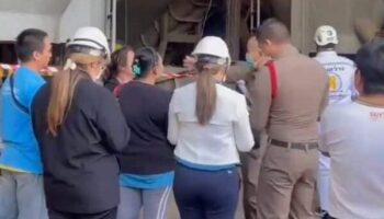 Рабочий погиб в результате трагического несчастного случая на мусорном полигоне в Накхонратчасиме