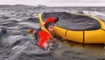 Сказочный кит: чилийского байдарочника проглотил горбач (видео)