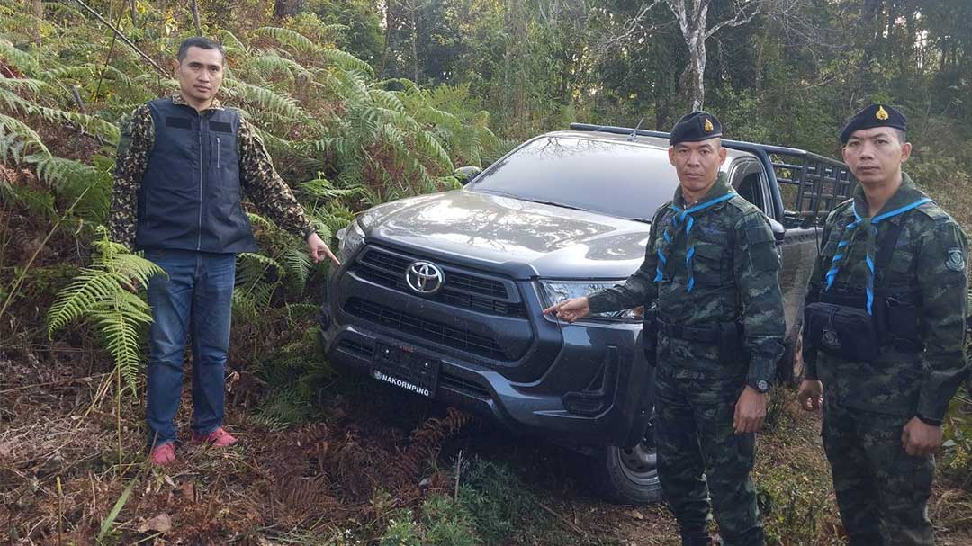 Тайская полиция задерживает грузовики по подозрению в контрабанде наркотиков