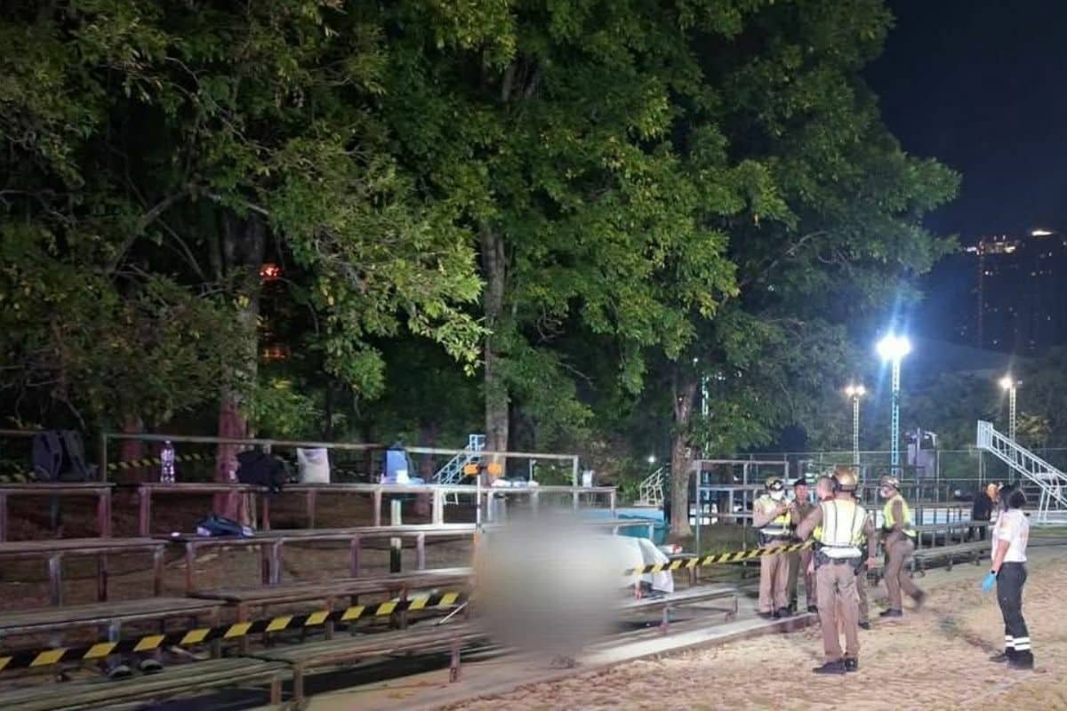 Тайский солдат погиб в общественном парке Бангкока, предположительно совершив самоубийство