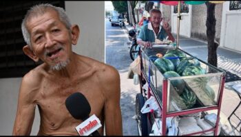Хороший пилинг: 67-летний продавец фруктов просит о поддержке в Таиланде
