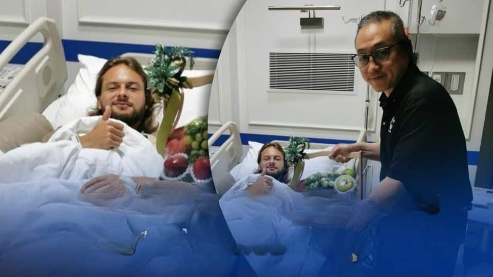 Шокирующий нападающий: удар Укера ван Лингена после матча вызывает искры