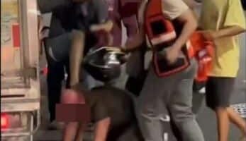 10 человек избили немецких туристов шлемами во время нападения в Паттайе (видео)