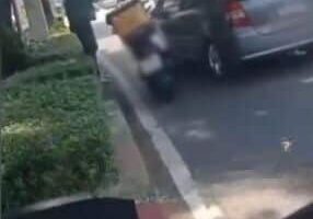 Автомобилист и гонщик из Бангкока разрешили спор, разделив поездку домой (видео)