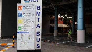 В бангкокском аэропорту Донмыанг изменена автобусная остановка для прибывающих пассажиров