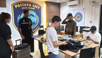 В Паттайе задержан иностранный магазинный вор с модифицированным чемоданом