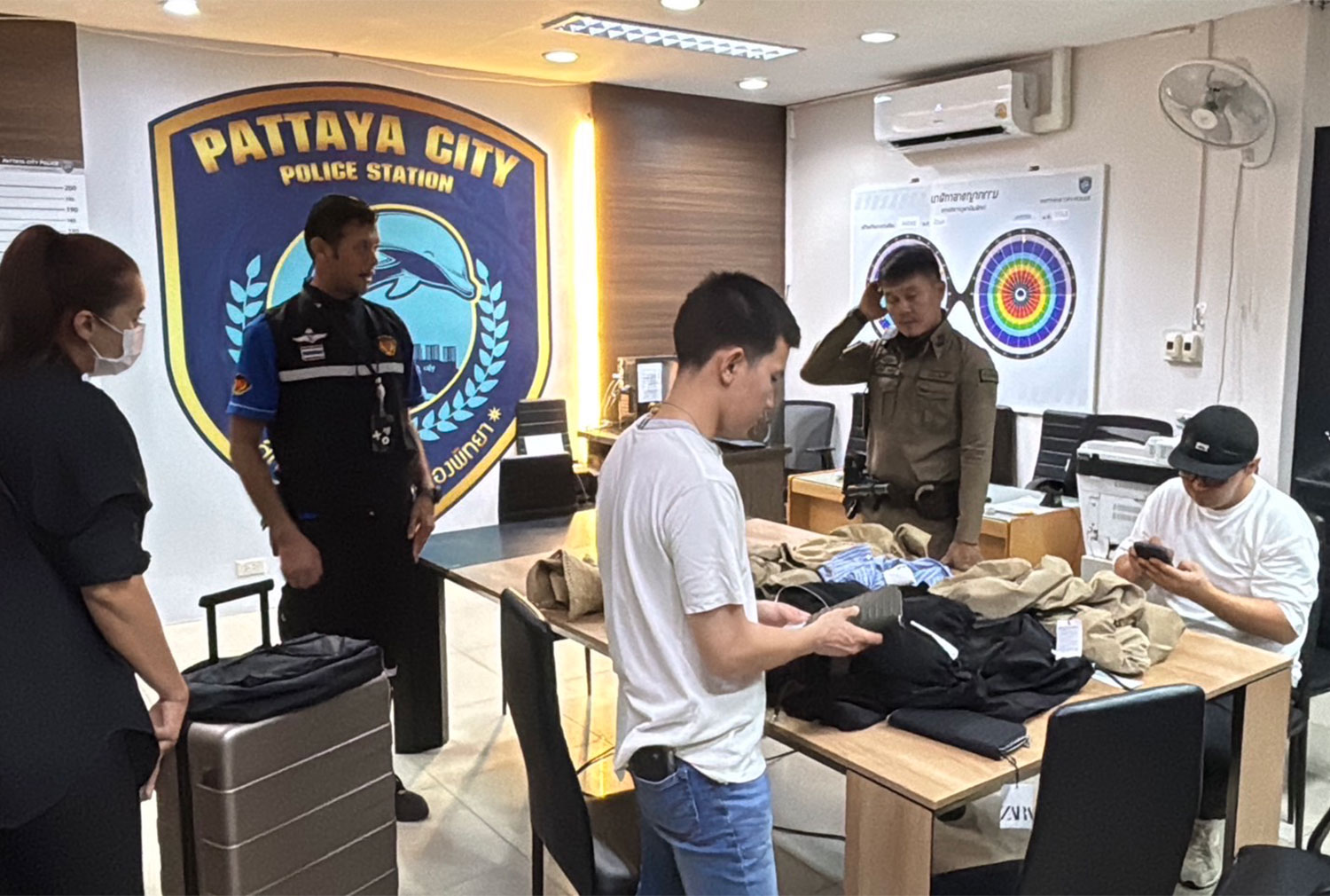 В Паттайе задержан иностранный магазинный вор с модифицированным чемоданом