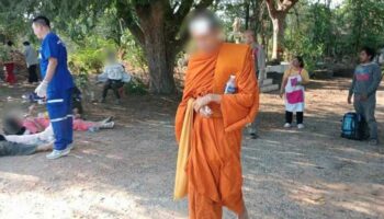 В результате столкновения автобуса и грузовика в Накхонратчасиме много раненых