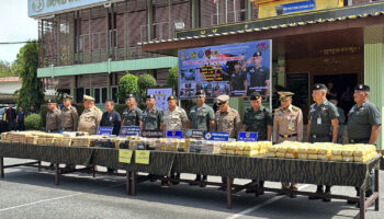 В ходе крупной операции по борьбе с наркотиками в Сонгкхле были обнаружены наркотики на сумму 117 миллионов бат