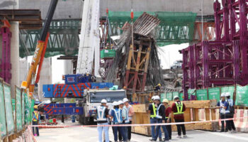 Вокруг места обрушения скоростной автомагистрали Рама открывается объездная дорога