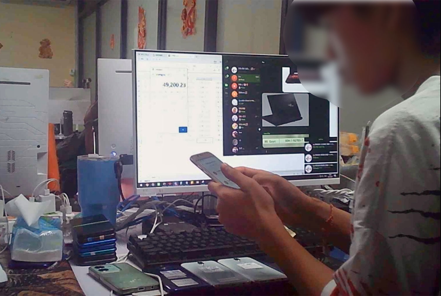 Житель Чианграя ‘помогал мошенникам отмывать 30 миллионов бат в день’