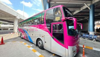 От розового до взлетного: автобусное сообщение Паттайи с Бангкоком возобновляется