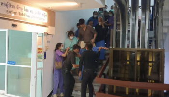 Пожар в больнице Раматибоди, пострадавших нет