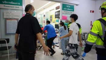 Пожар вызвал хаос в больнице Бангкока, пациенты были эвакуированы