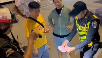 Полицейские в Паттайе вернули сумки китайским туристам