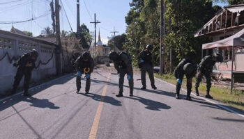 4 рейнджера получили ранения в результате взрыва бомбы на мотоцикле в Наратхивате