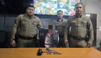 Австралийский байкер с заряженным пистолетом арестован в Патонге