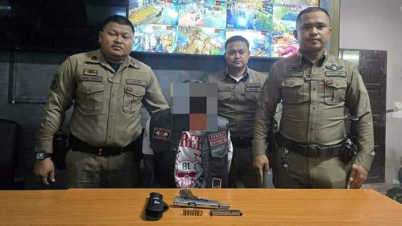 Австралийца поймали с заряженным пистолетом на Бангла-роуд в Патонге