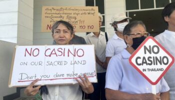 Акция протеста против казино прошла на Пхукете