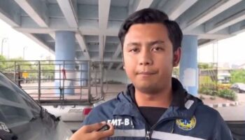 Байкер расчищал дорогу для скорой помощи во время землетрясения в Таиланде (видео)