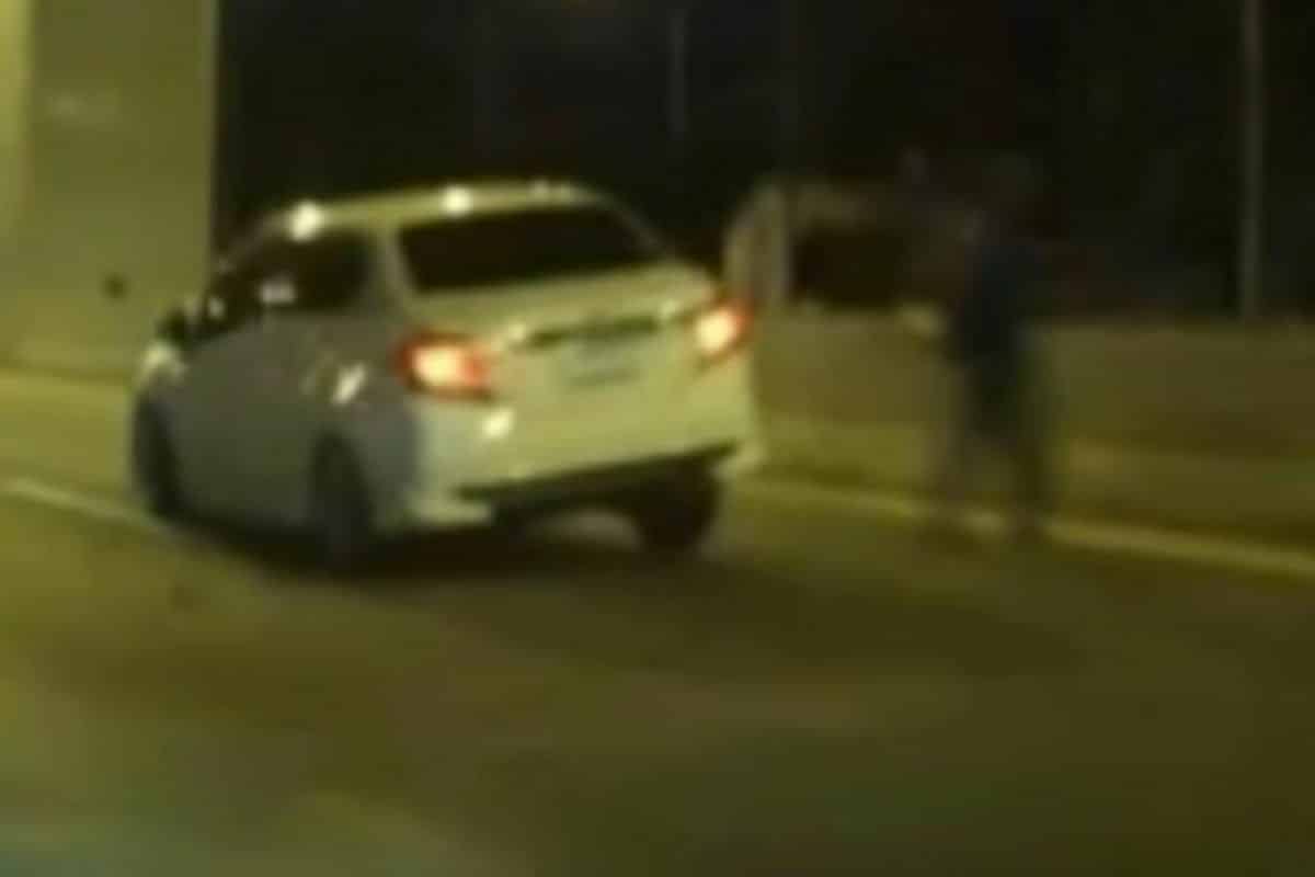 Бездомный мужчина устроил автокатастрофу, перейдя дорогу недалеко от Бангкока