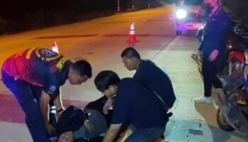 В Восточной Паттайе разбился велосипед "Жучок в глазу"