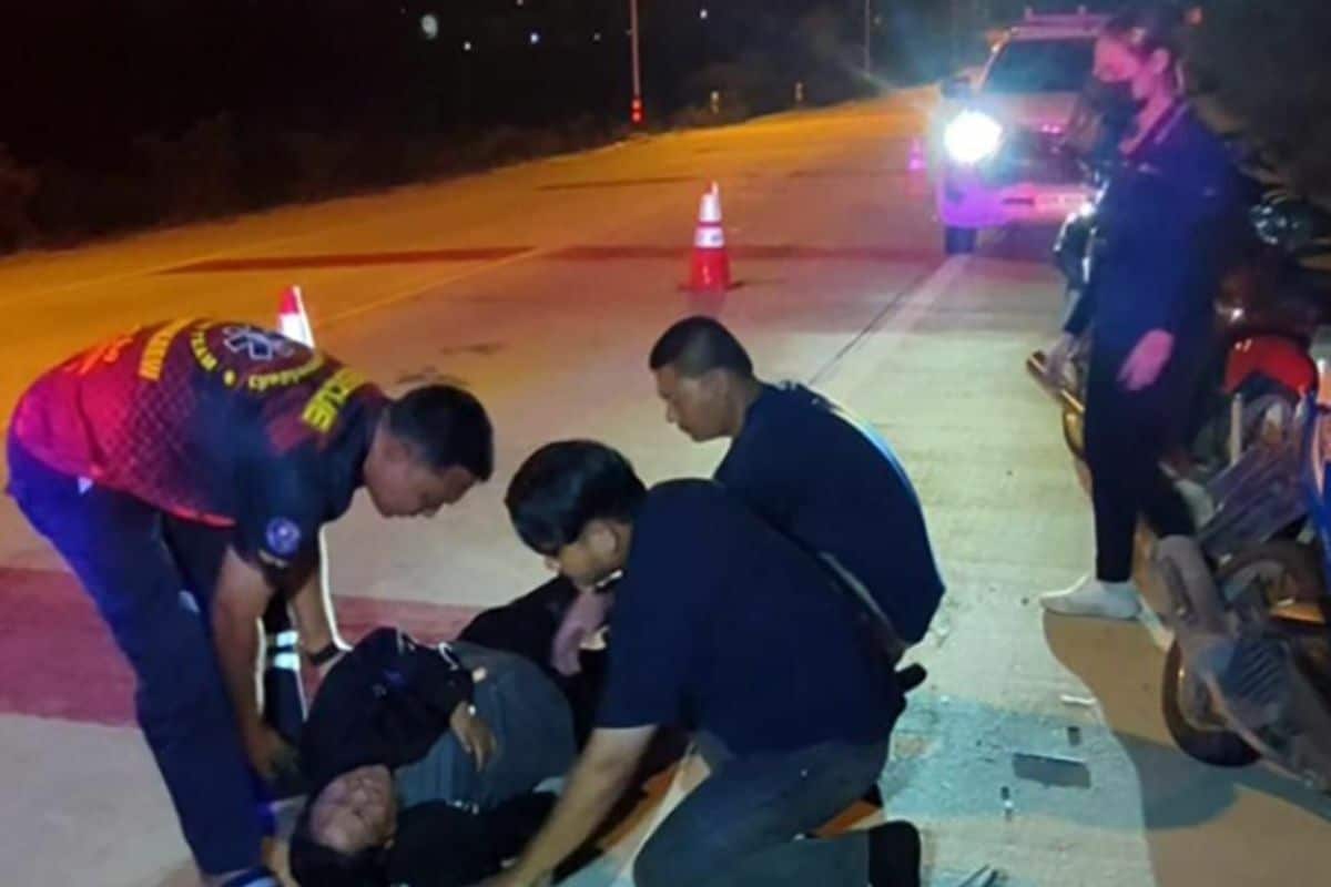 В Восточной Паттайе разбился велосипед "Жучок в глазу"