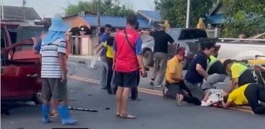 В результате трагической автомобильной аварии в Пхаяо один человек погиб, трое получили ранения
