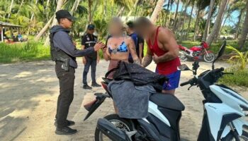 Едва ли законные: обнаженные выходки польской пары вызвали ярость на острове Пханган