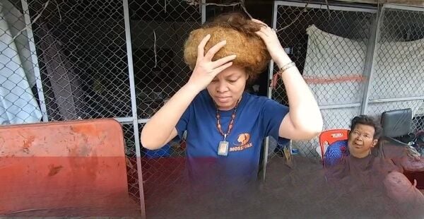 Женщина из Транга утверждает, что необрезанные волосы обладают сверхъестественной силой (видео)