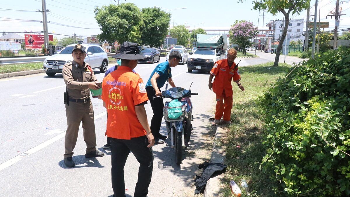 Мотоциклист погиб в дорожно-транспортном происшествии в Накхонратчасиме