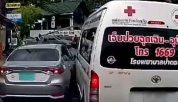 На Пхукете таксист заблокировал машину скорой помощи, в которой скончался сердечный пациент