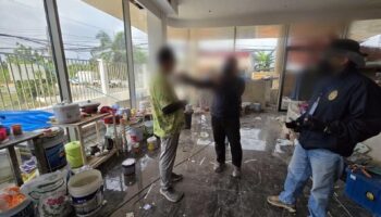 На строительной площадке в Паттайе арестовали нелегального китайского рабочего