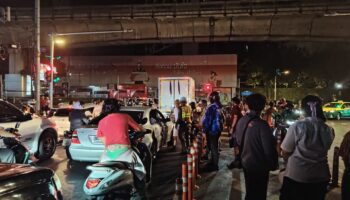 Отставной генерал полиции в Бангкоке совершил наезд и скрылся с места происшествия