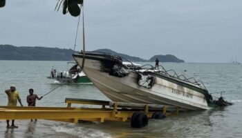 Пожар на борту катера с россиянами. Что известно?